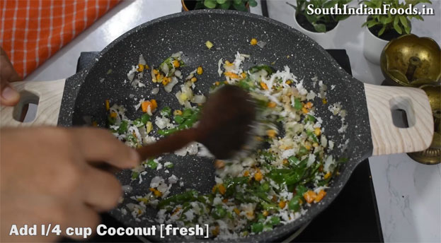 Coconut Sago Upma step 13