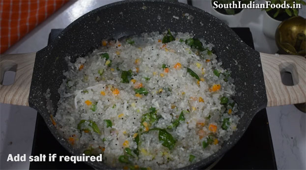 Coconut Sago Upma step 16
