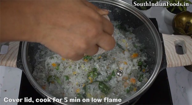 Coconut Sago Upma step 17
