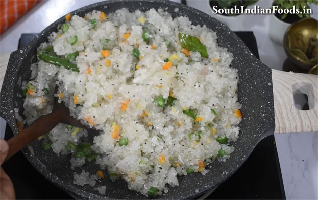 Coconut Sago Upma step 18