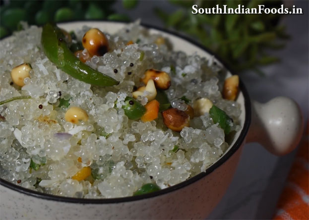 Coconut Sago Upma step 22