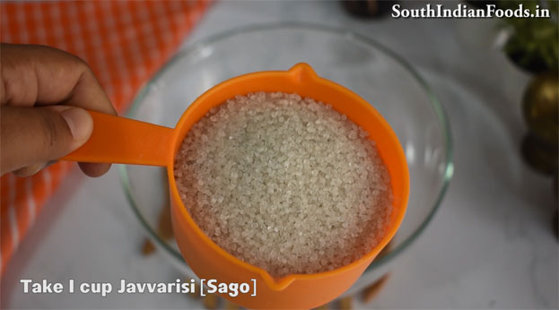 Coconut Sago Upma step 2