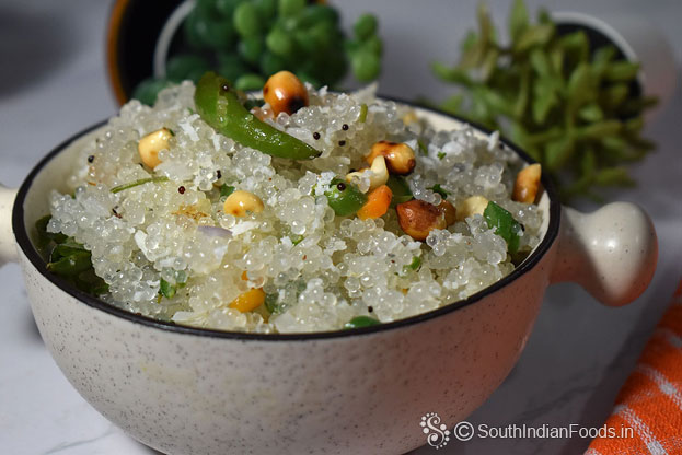 Coconut Sago Upma