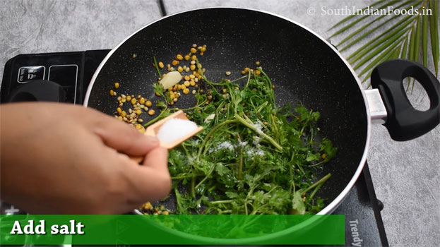 Coriander rice recipe step 5
