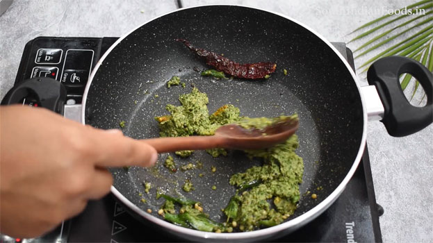 Coriander rice recipe step 9