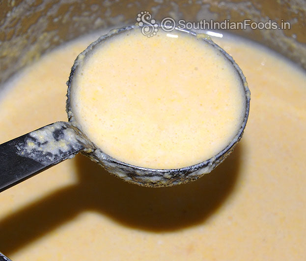 Corn dosa batter consistency