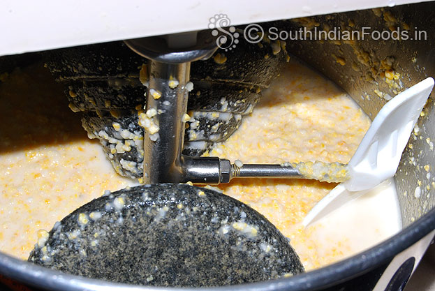 Put it in grinder & grind well then leave it for fermentation