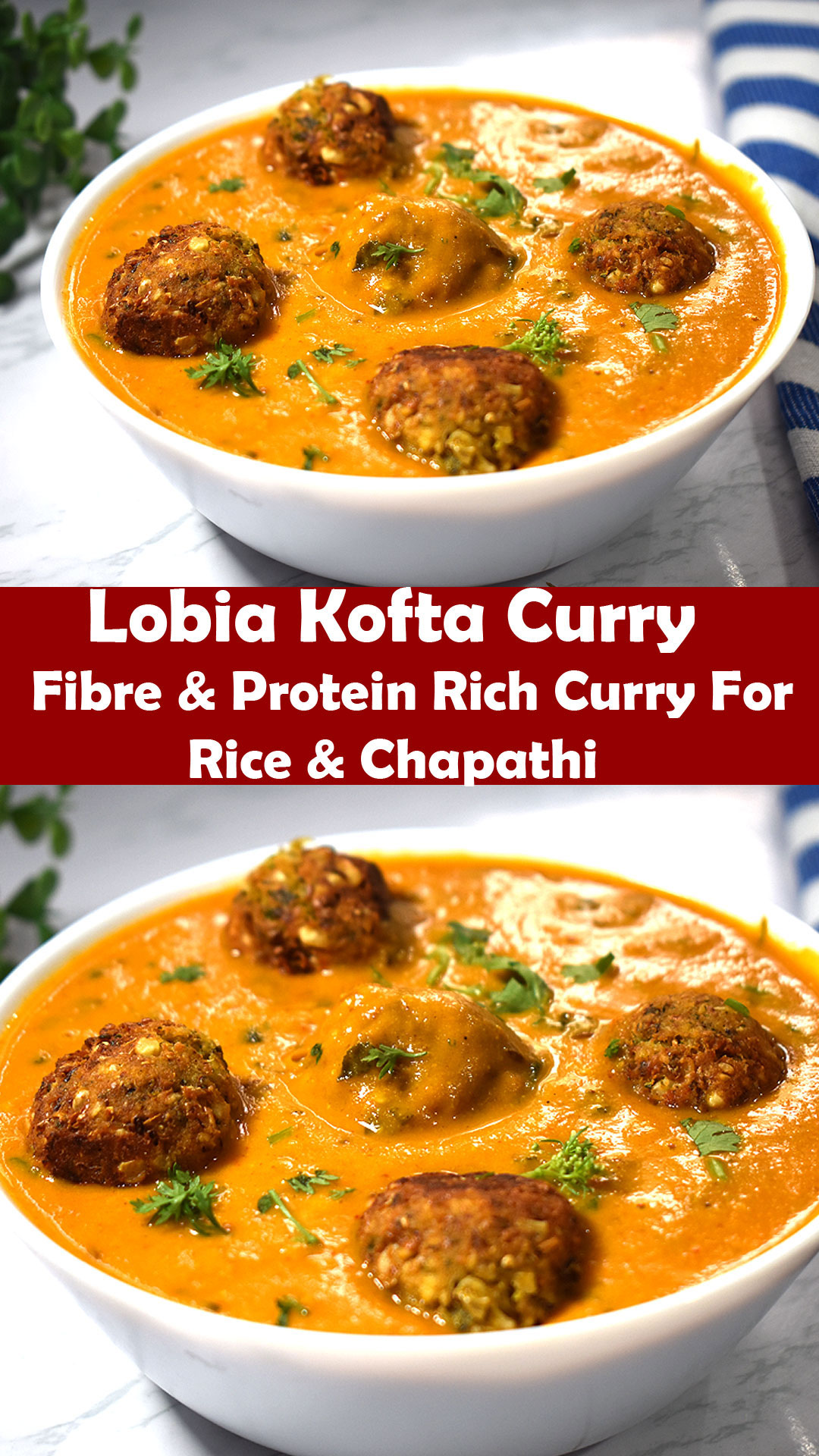 Cowpea kofta curry