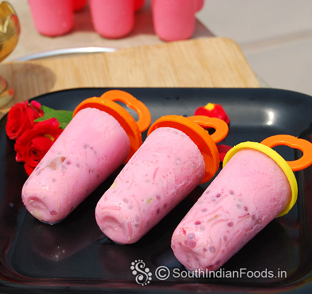 Instant falooda kulfi
