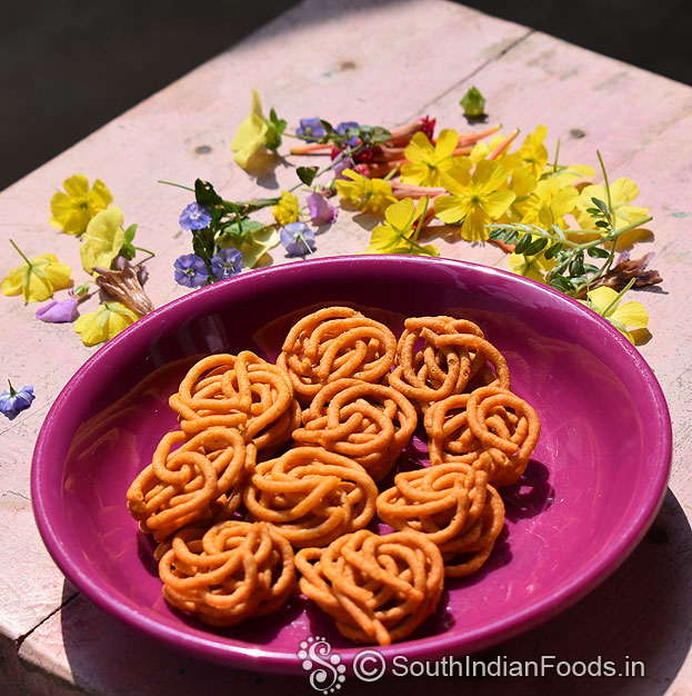 My grandma's unique and miniature murukku