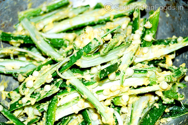 Marinated okra