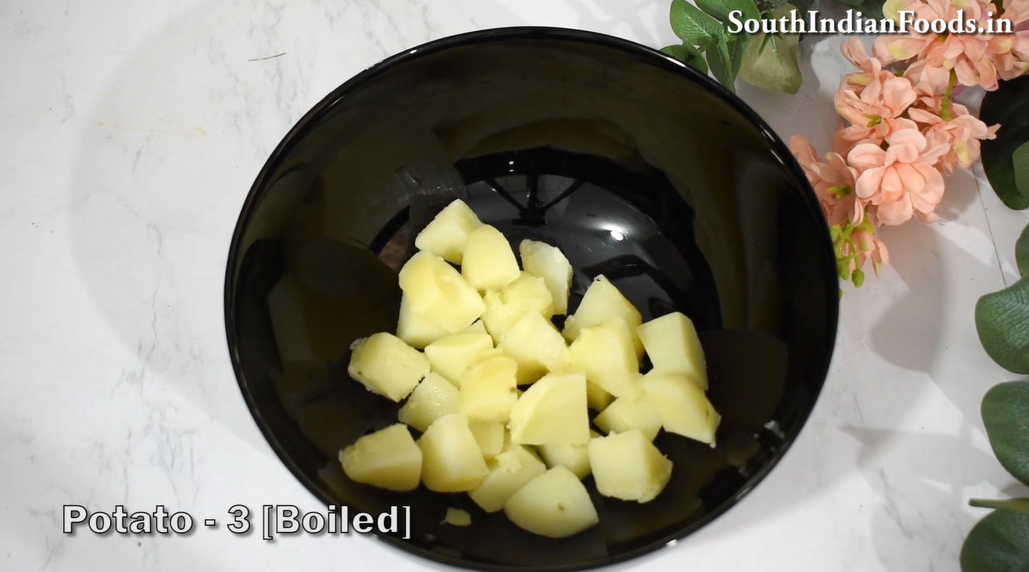Crispy potato garlic bites