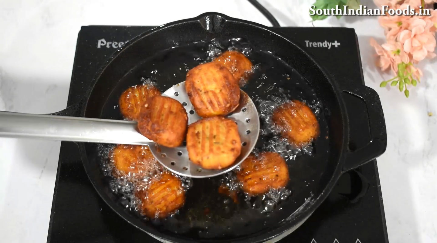 Crispy potato garlic bites
