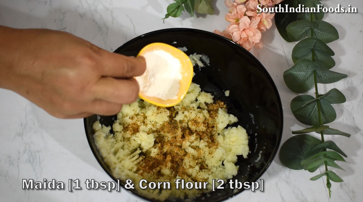 Crispy potato garlic bites