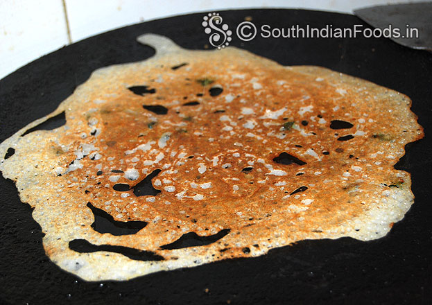 Cook till crisp and golden brown now its ready