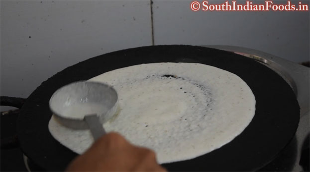 Instant cucumber dosa step 13