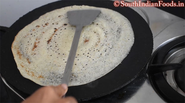 Instant cucumber dosa step 16