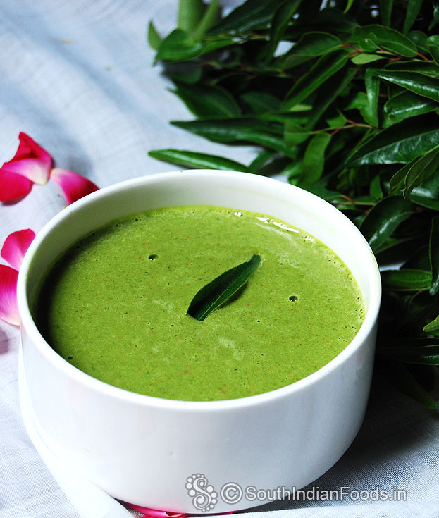 Karivepillai chutney