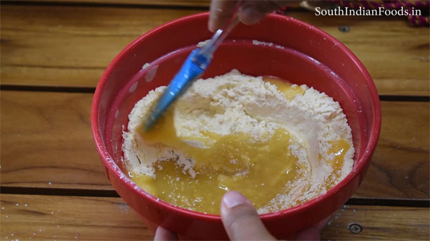 Custard powder cake step 22