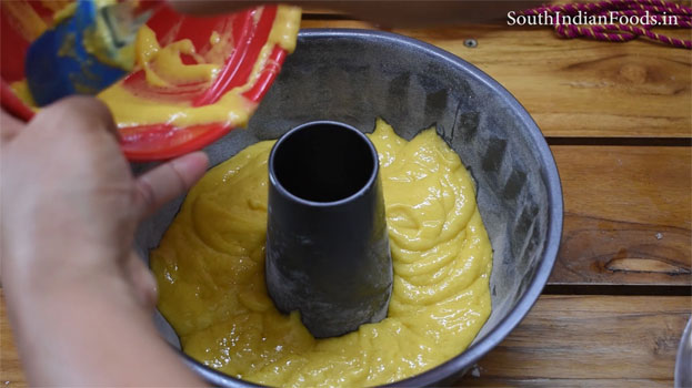 Custard powder cake step 25