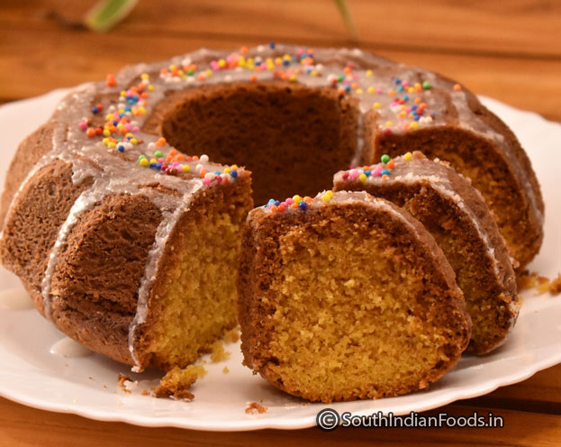 Perfect soft bundt cake