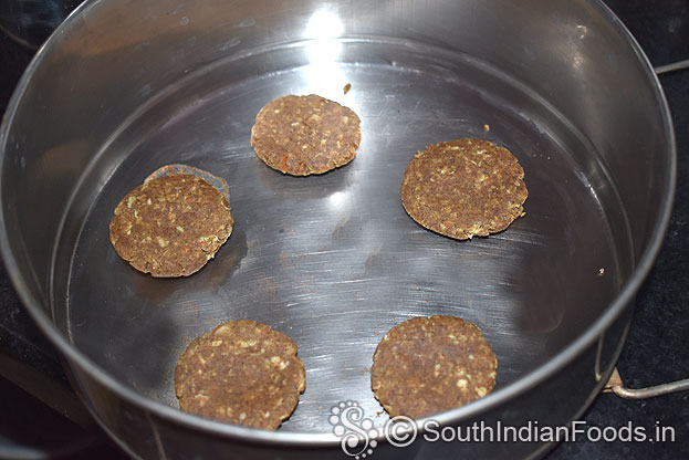 Place it in a cooker container