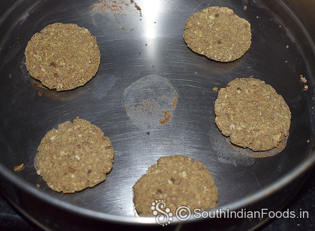 After 15 min, custard oats cookie ready