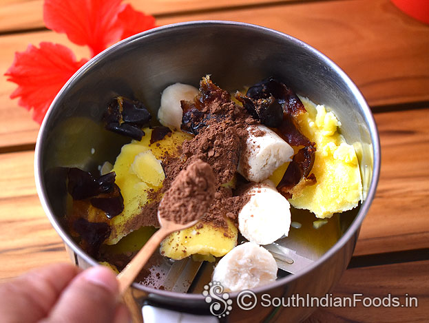 Add cocoa powder