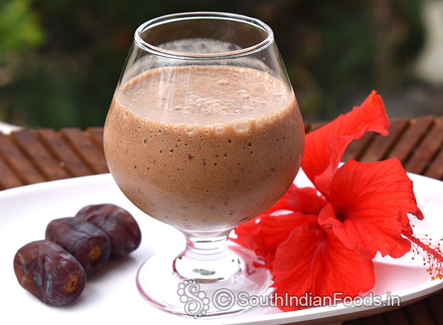 Simple breakfast smoothie