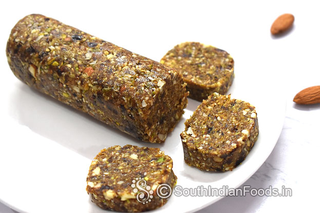 Sugarless dates burfi