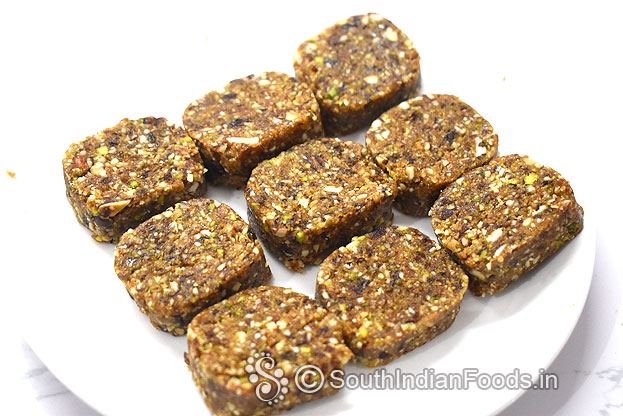 Healthy dates salami