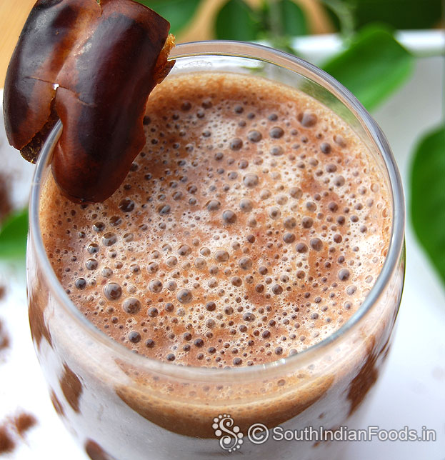 Instant dates smoothie