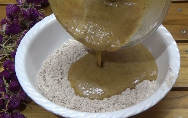 Add wet ingredients