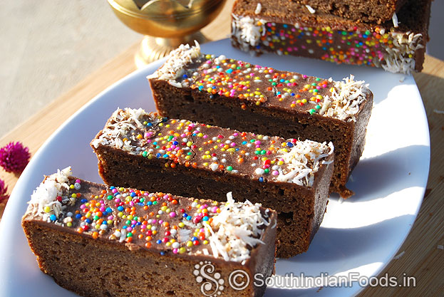 Dates cake without white sugar