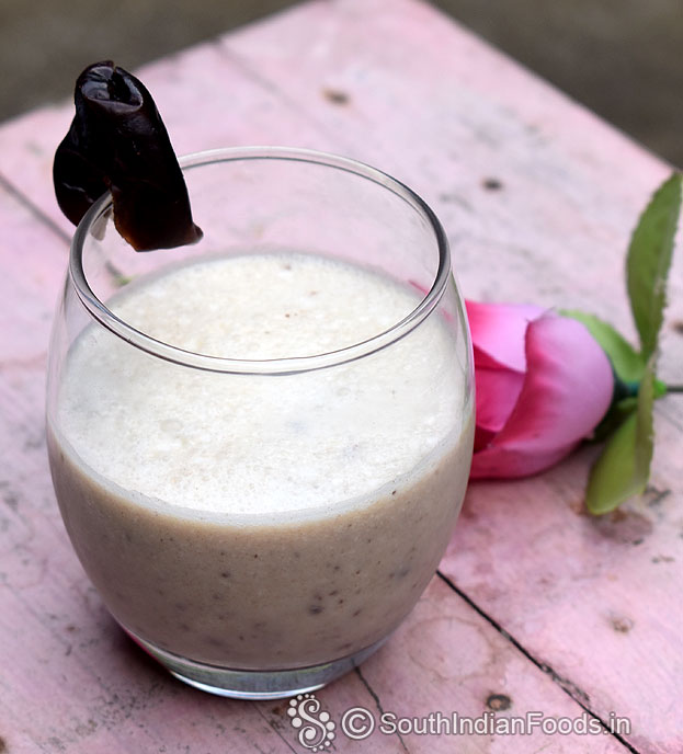 Perfect mlkshake with dates
