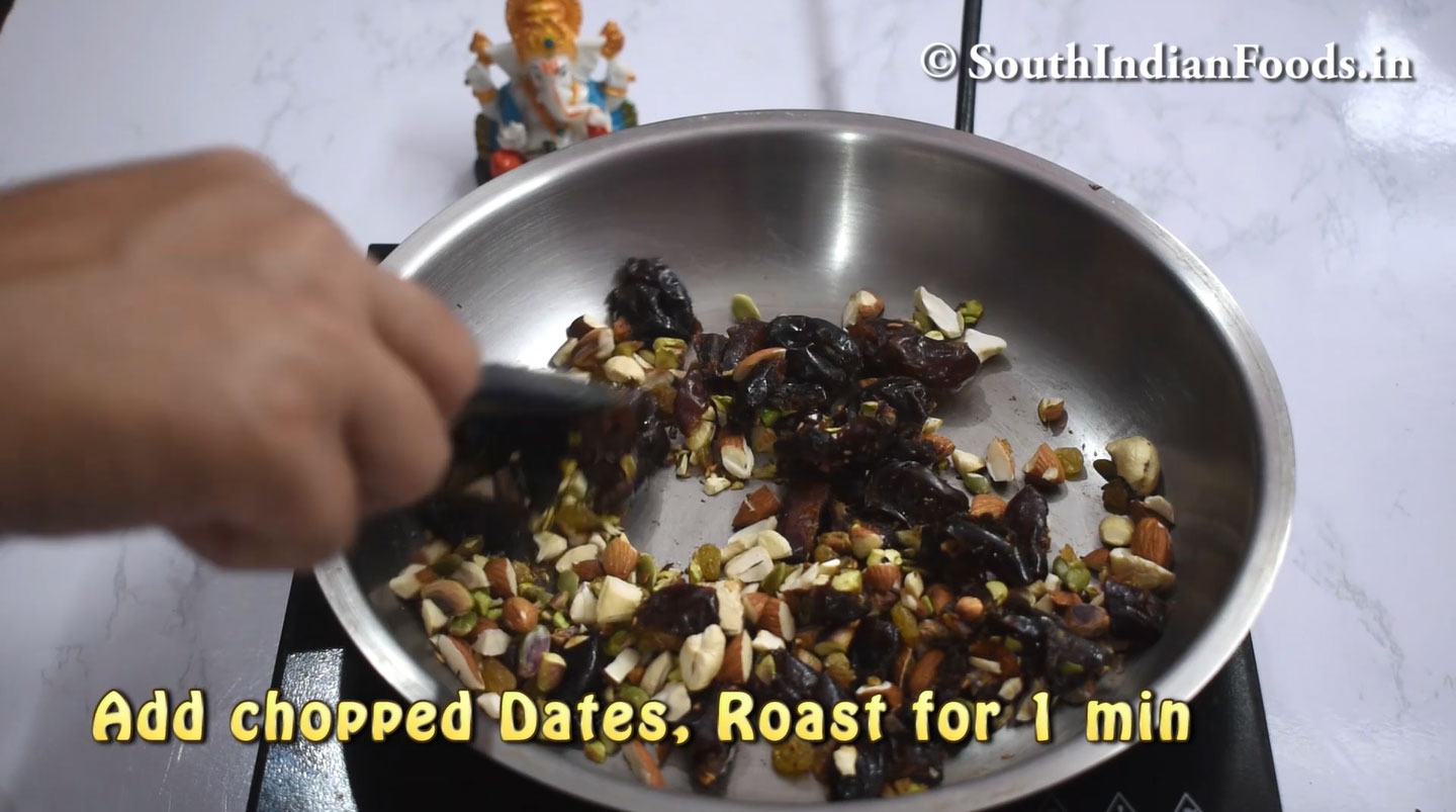 Dates and nuts modak