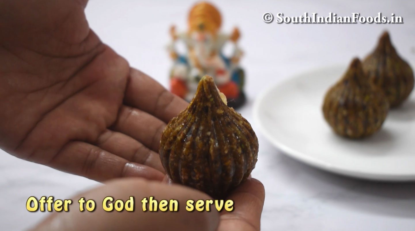 Dates and nuts modak