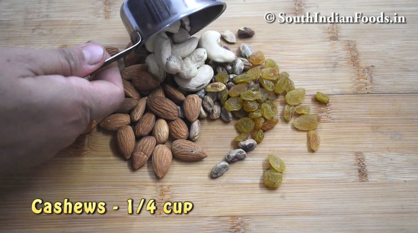 Dates and nuts modak