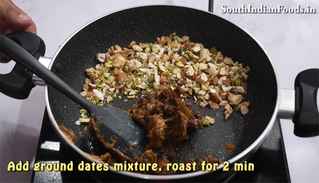 Dry frutis burfi recipe step 7