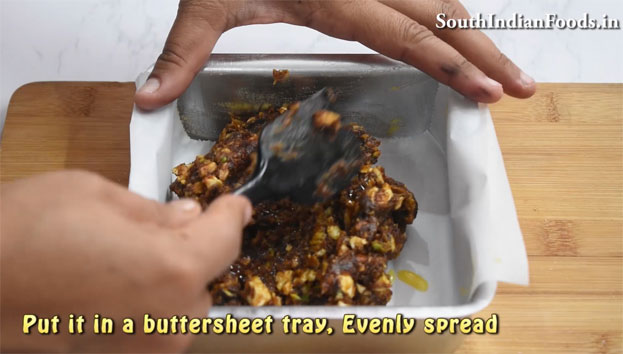 Dry frutis burfi recipe step 10
