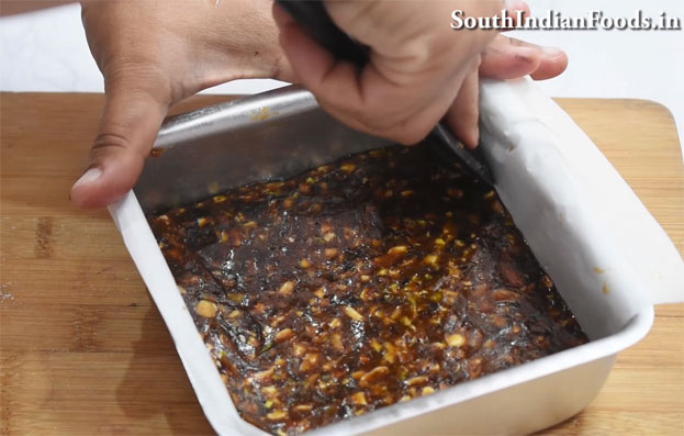 Dry frutis burfi recipe step 11
