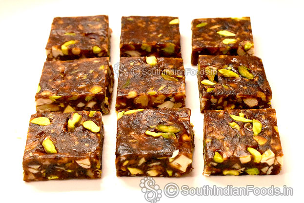 Perfect Dates burfi
