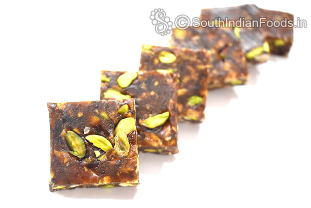 Dates energy bars