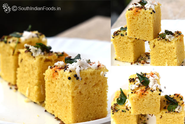 Perfect dhokla