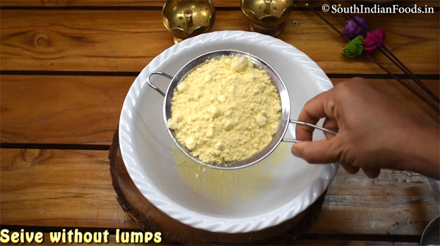 Instant besan dhokla step 1