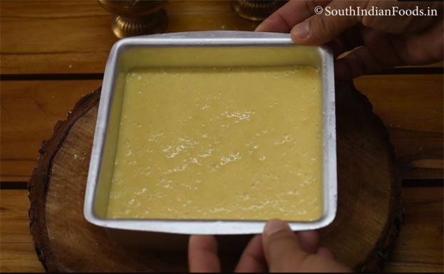 Instant besan dhokla step 17