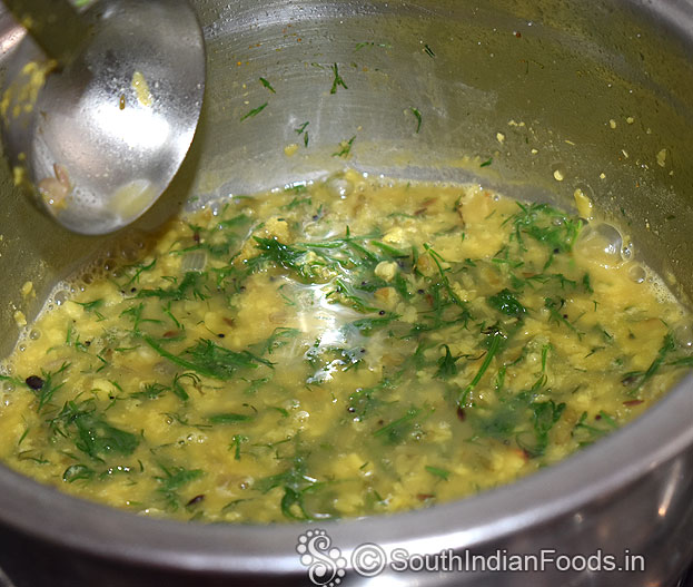 Mix well, let it boil for 5 min