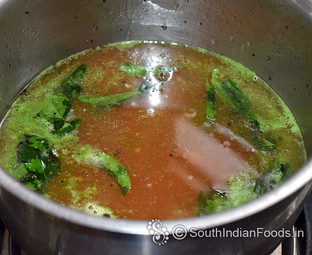 Add tomato tamarind water