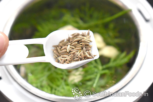 Add cumin seeds