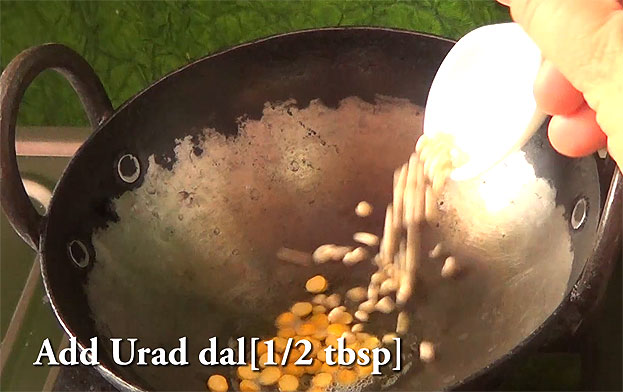 add urad dal